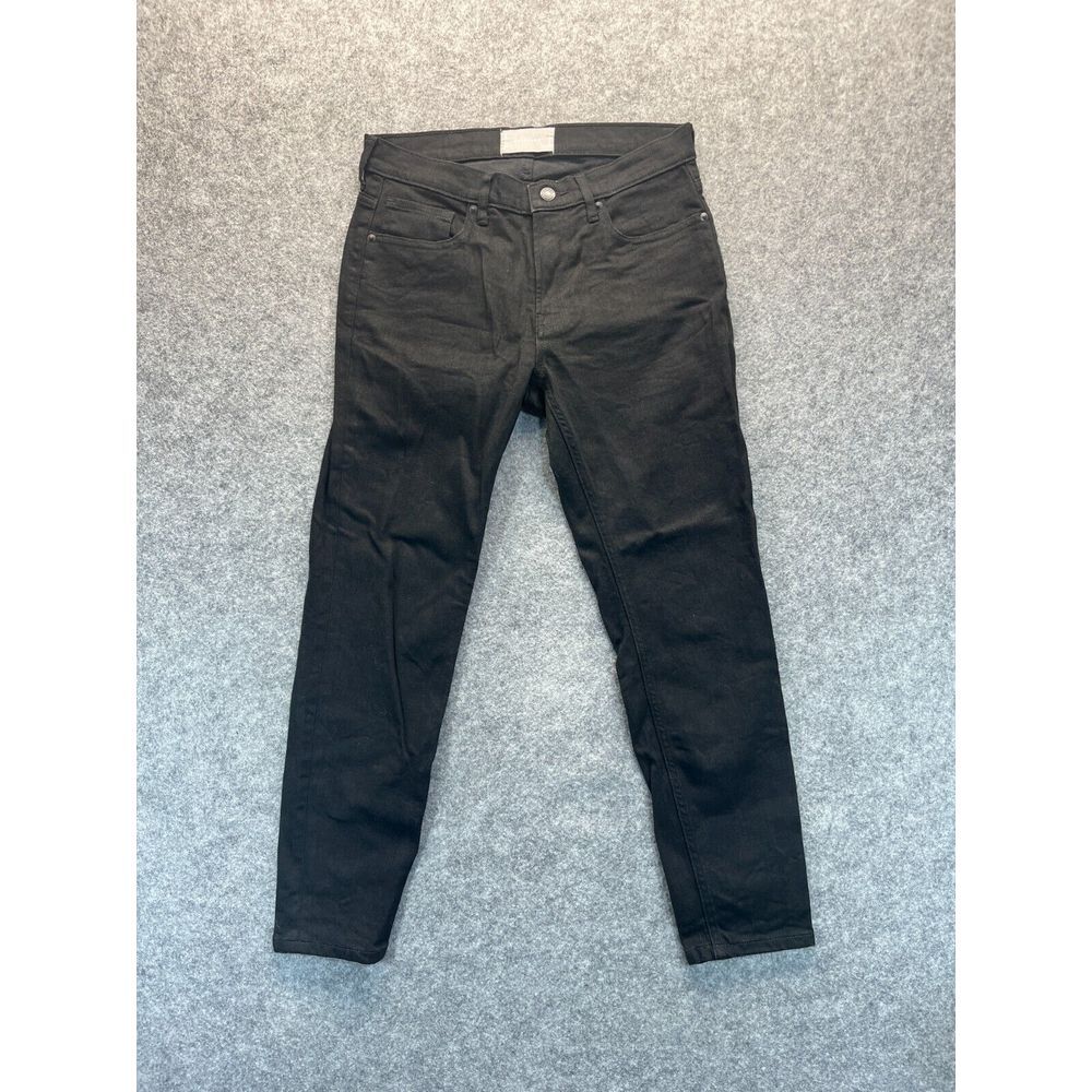 Everlane Jeans Women's Size 28 Ankle Skinny Black Stretch Denim Mid Rise